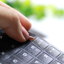 Computer Portuguese Keyboard Film Stickers Letters Alphabet Desktop  Scrub NNV