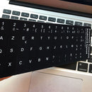 Computer French  Keyboard Film Stickers Letters Alphabet Desktop  Scrub  ZEX