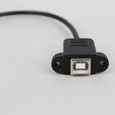 Black USB Angle 90 Degree Angle Extension Cable Male to Female Adapter nbh JJD