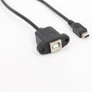 Mini USB 5 Pin Male To USB 2.0 Male Converter OTG Adapter Lead Data Cab JYD