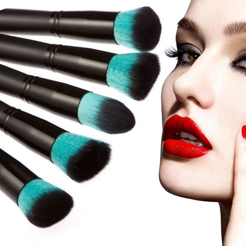10Pc Makeup Brushes Tool Set Cosmetic Eyeshadow Face Powder Foundation Lip