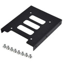 Hard Disk Drive Bracket Mounting Kit Desktop PC 2.5" to 3.5" SSD HDD Adapter New
