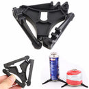 New Folding Outdoor Camping Hiking Cooking Gas Tank Bracket Canister ZAL