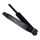 Black Adjustable Soft Leather Thick Strap for Electric Acoustic Guitar Bass