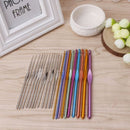22Pcs/Set Aluminum Knitting Needles Set Ergonomic Grip Crochet Hook Soft  ZPH