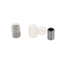 2 pcs LM4UU 4mm Bore Double Side Rubber Seal Linear Motion Ball Bearing B QSS
