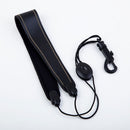 1PC Classy Saxophone Neck Strap Hook Black Adjustable Leather UYV