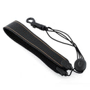 1PC Classy Saxophone Neck Strap Hook Black Adjustable Leather UYV