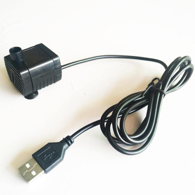 Mini DC5V Brushless Motor Submersible Water Pump with USB Connector XOS