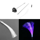 LED Solar Powered Color-chang Fiber Optic String Outdoor Garden Lighting  IRF