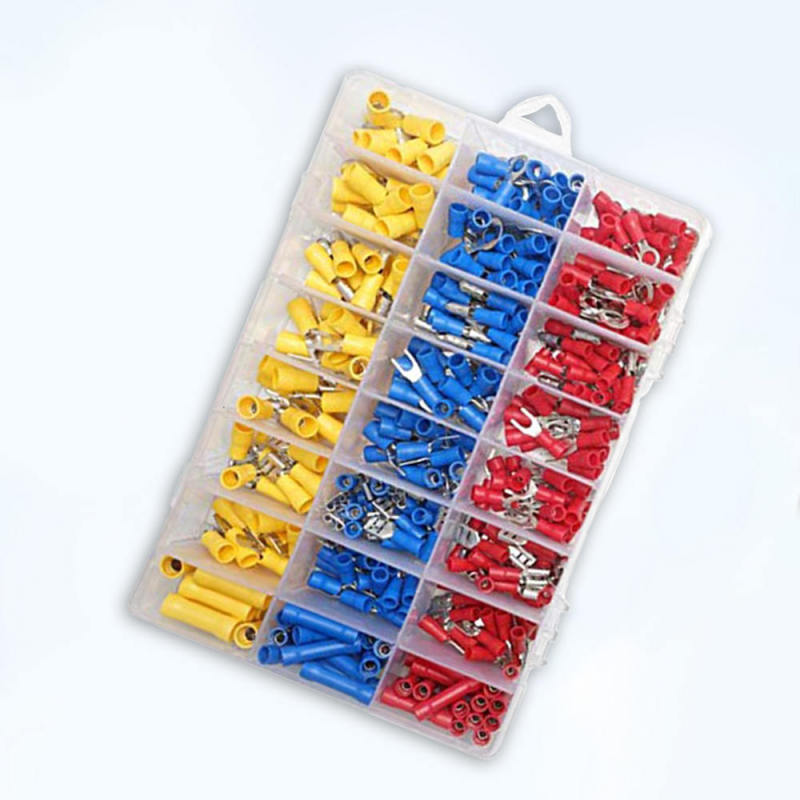 Boxed Connection Terminal Combination 400PCS Cold-Pressed Terminal Block HXM