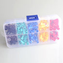 200pcs RV1.25-3 O-type Pre Insulated Ring Crimp Terminal Connector SRX