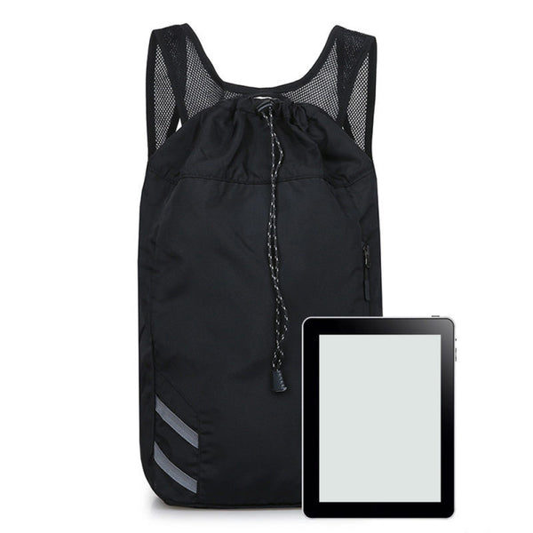 String Drawstring Backpack Cinch Sack Gym Tote Bag School Sport Daily Gy TTZ