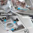10*T10 LED Bulb W5W 3030 4SMD White Car Width Light Interior Reading La IUM