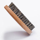 Men Bristle Beard Brush Moustache Wood Round Handle Mustache Hair Comb  ILU