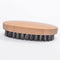 Men Bristle Beard Brush Moustache Wood Round Handle Mustache Hair Comb  ILU