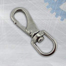 2PCS  Aluminum CarabinerKey Chain Clip Snap Hook Karabiner Camping Keyri HJY