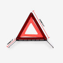 Car Triangle Safety Warning Parking Sign Reflective Fold able Road Emergen VGC