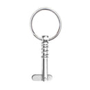 Boat Bimini Top Quick Release Pin 1/4" with Pull Ring 316 Marine New fhh
