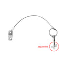 Stainless Steel Boat Bimini Top Quick Release Pin  with Lanyard fgd