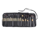 Pro 24 Pcs Makeup Brushes Cosmetic Tool Kit Eyeshadow Powder Brush Case B IQH