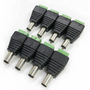 12V 10X DC Power Supply Plug Adapter Connector for 5050 3528 LED Strip Light BWH