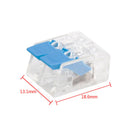 20PCS Fast wire Connectors Compact Wiring Connector Push-in Terminal Blo ZAR