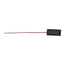 Digital Voltmeter LED Panel Digital Display DC 4.5-30V Voltage Red ABS Ma HWJ
