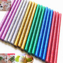 60xAdhesive Wax Stick Colorful Hot Melt Glue Sticks  Electric Glue Gun Cra HLS