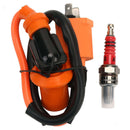 Ignition Coil For 150CC Spark Plug Wire Scooter Moped ATV Go Kart DY EAG