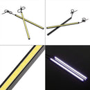 2x Bright COB White Car LED Lights for DRL Fog Driving Lamp Waterproof 12V ZBB