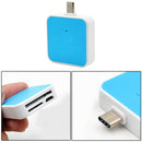 USB 3.1 Type C to Micro USB OTG HUB Adapter & SD/TF Micro SD Memory Car JET PGQ
