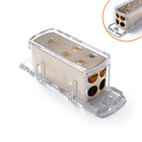 4-Way Car Audio Solar Amp Power/Ground Cable Splitter Distribution Block