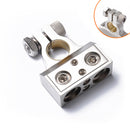 Universal High Quality Dual 1/0 & 8 Gauge Positive or Negative Battery Terminal
