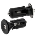 1 Pair Aluminum alloy Bike Grips Bar End Caps Plug For MTB Road Bicycle  BIL