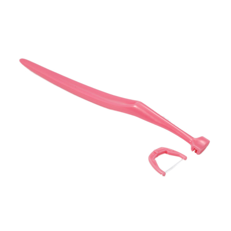 40pcs Floss Head+2pcs Handle Brush Dental Floss Head Replaceable Teeth DZW