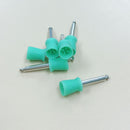 100 Dental Polishing Polish Prophy Cup Brush 4 Webbed Random Color Latch WGK