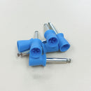 100 Dental Polishing Polish Prophy Cup Brush 4 Webbed Random Color Latch WGK