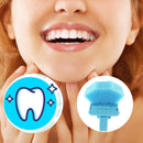 2pcs Oral Care Sponge Swabs Dental Tooth Cleaning Green BRU