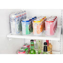 1X Beer Soda Can Storage Holder Kitchen Fridge Space Saver Organizer Rack