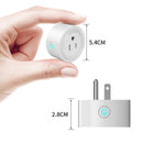 Smart WiFi Power Socket US Plug Switch For Amazon Alexa/Google Home App Control