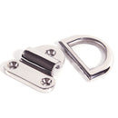 46*45.2mm Marine Grade Stainless Steel Folding Pad Eye 316 Stainless Steel TXN