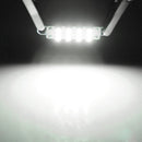 10 x USA Xenon White Rigid Loop Light 12 SMD LED Dome Trunk Cargo lights 44mm qw
