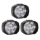 3PCS Motorcycle Led Headlamps For Spotlight Universal Led Fog Drl Car Truck zxc