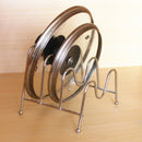 Stainless Steel Pot Lid Rack Cutting Board Shelf Dish Holder Kitchen Org PVV Pot