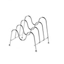 Stainless Steel Pot Lid Rack Cutting Board Shelf Dish Holder Kitchen Org PVV Pot