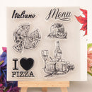 Silicone Clear Transparent Rubber Stamps Cling T3004 DIY Scrapbook Dec KNT