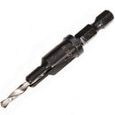 4 Pcs 1/4 " Hex HSS Shank Countersink Wood Drill Bit Set 6 8 10 12 Pilots new