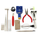 17pcs Watch Case Opener Adjustable Screw Back Remover Waterproof Repair CCO