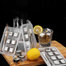 4x Whisky Wine Bear Cooler Stainless Steel Ice Cube Physical Cooling Too KQC